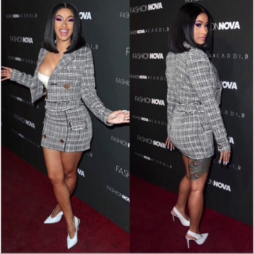 Cardi B limited edition collection collaboration From fashion Nova.